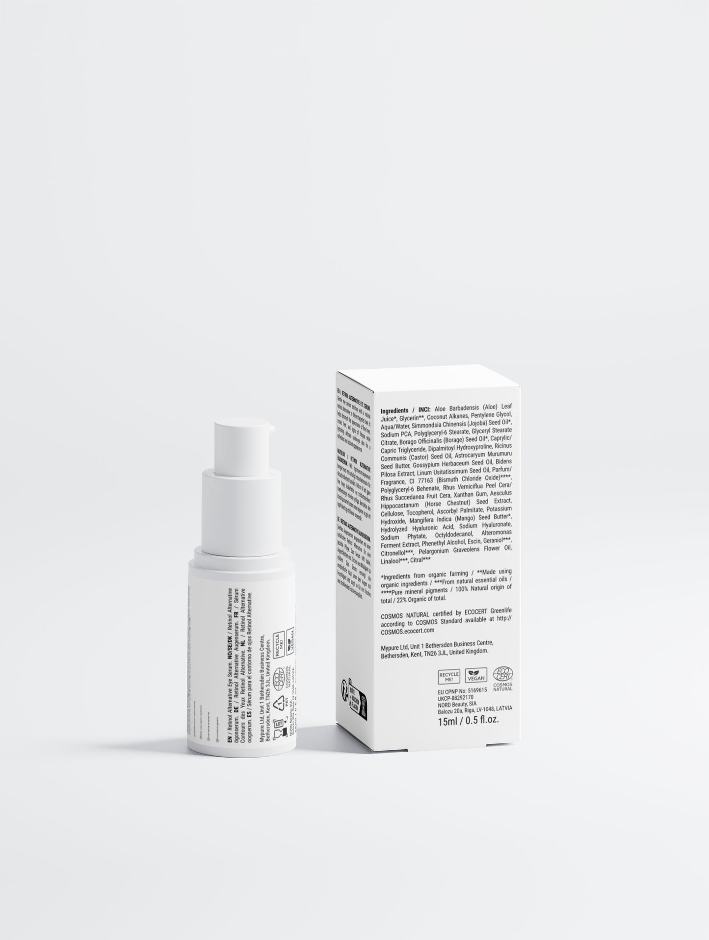 Sérum Contour des Yeux Anti-Âge - Alternative au Rétinol