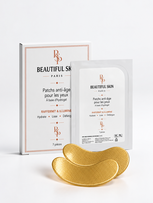 Patchs hydrogel anti-âge pour les yeux - Niacinamide & Acide Hyaluronique