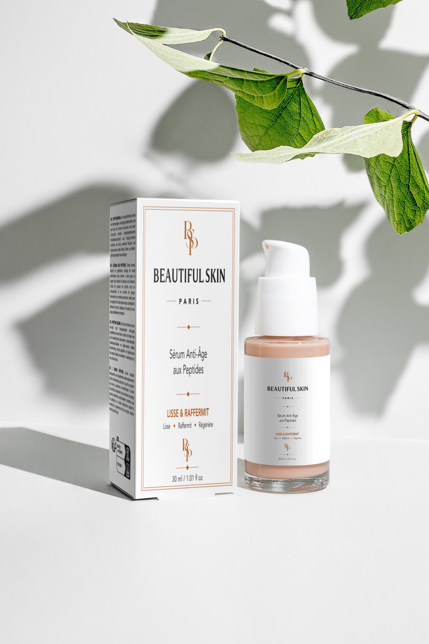 Sérum Lissant & Anti-Rides aux Peptides