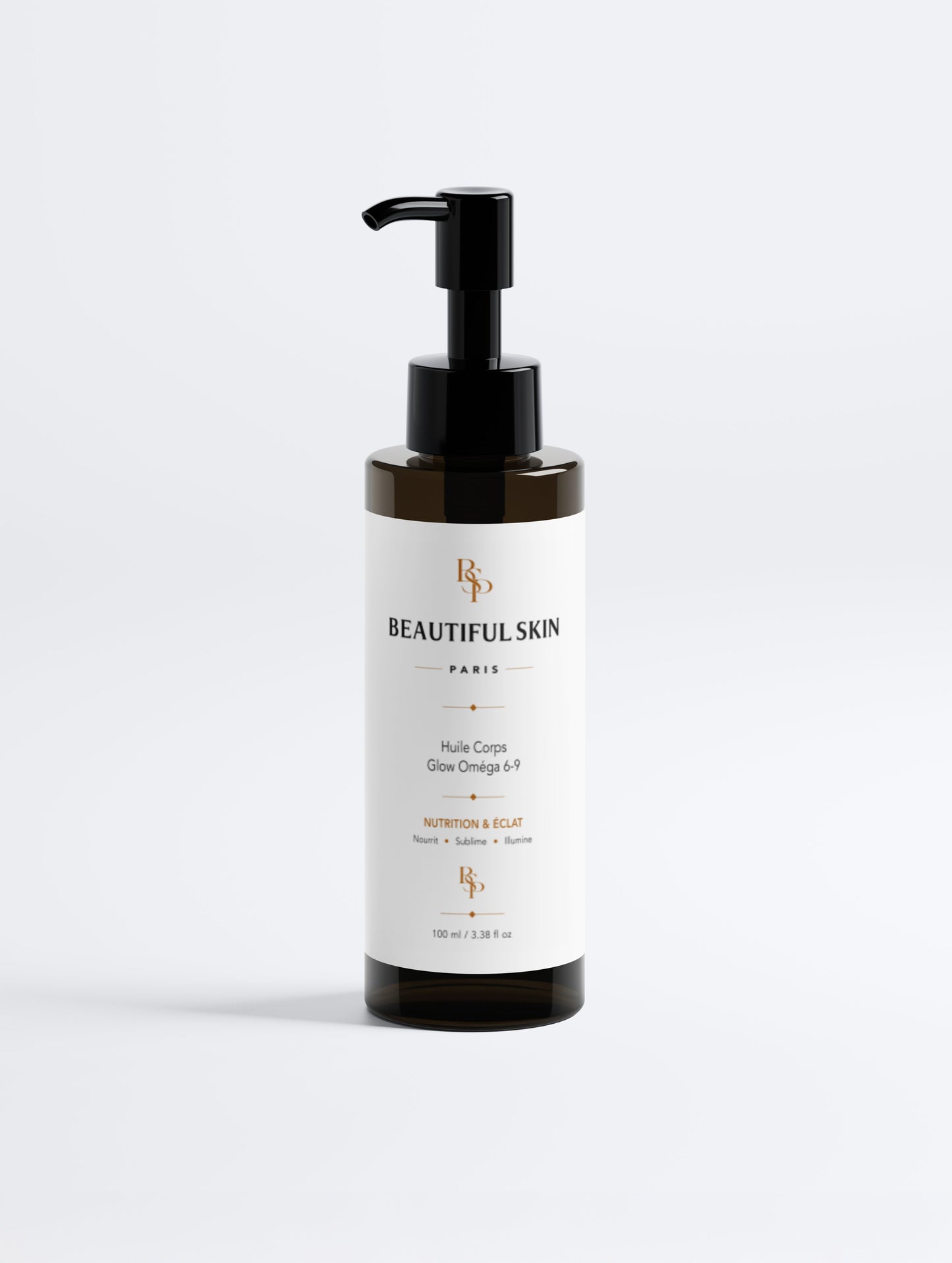 Huile Corps Glow Oméga 6-9 - Hydratation & Éclat