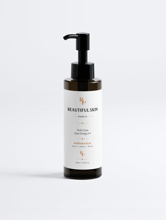 Huile Corps Glow Oméga 6-9 - Hydratation & Éclat